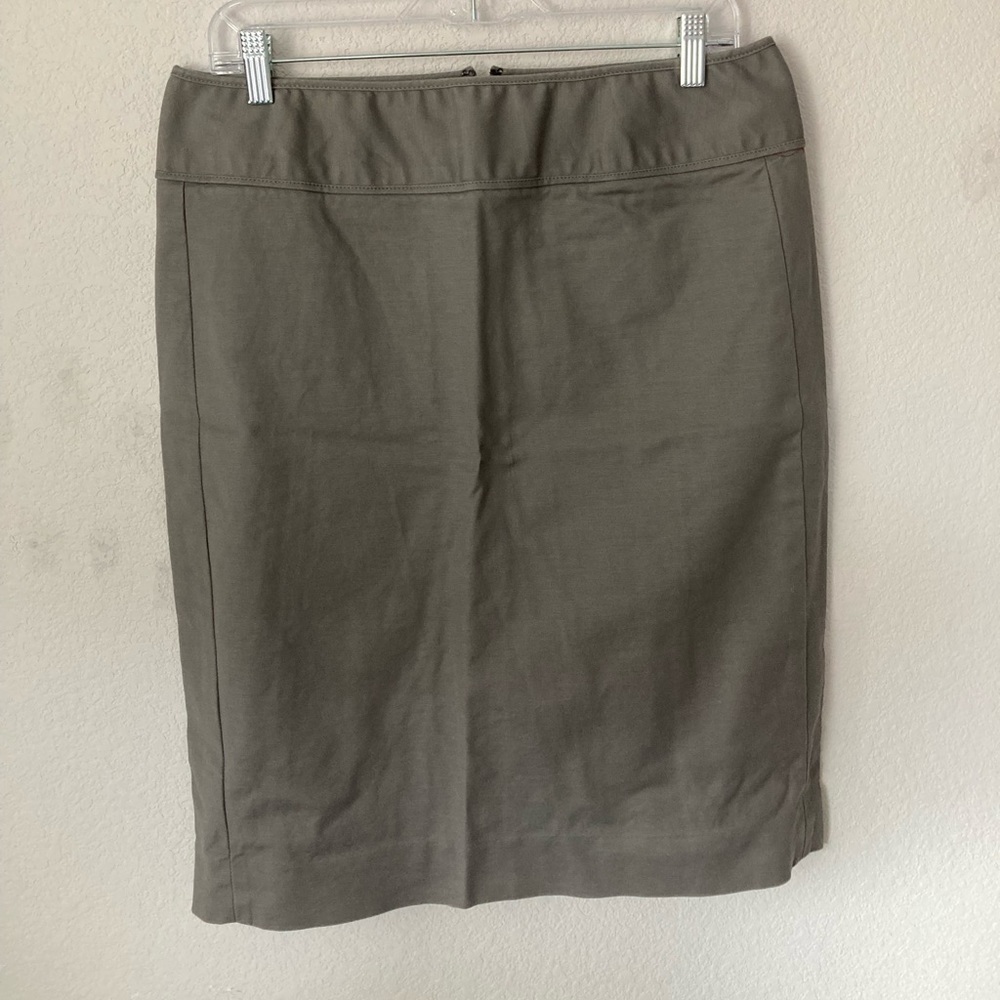 grey j.crew skirt